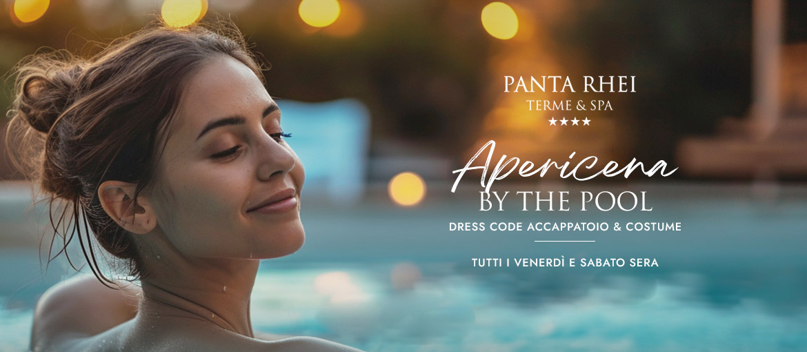 Apericena in piscina Abano Terme